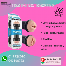 Training Master Masturbador doble 